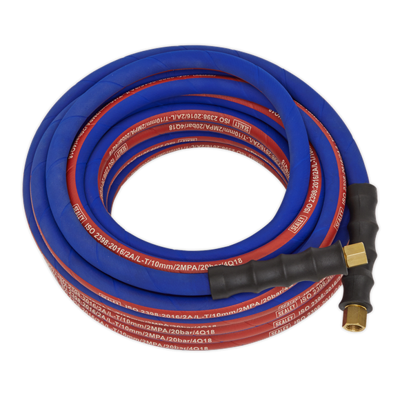 Sealey AH10R Air Hose 10m x Ø8mm with 1/4