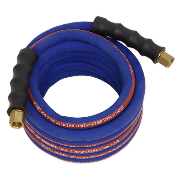 Sealey AH5R Air Hose 5m x Ø8mm with 1/4