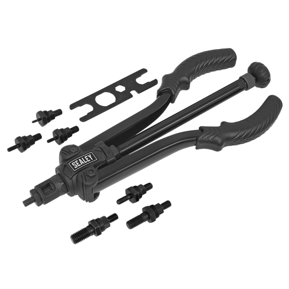 Sealey AK3988 Threaded Nut Riveter Medium-Arm Quick Release