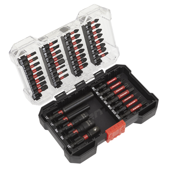 Sealey AK8280 Power Tool Bit Set 44pc Impact Grade