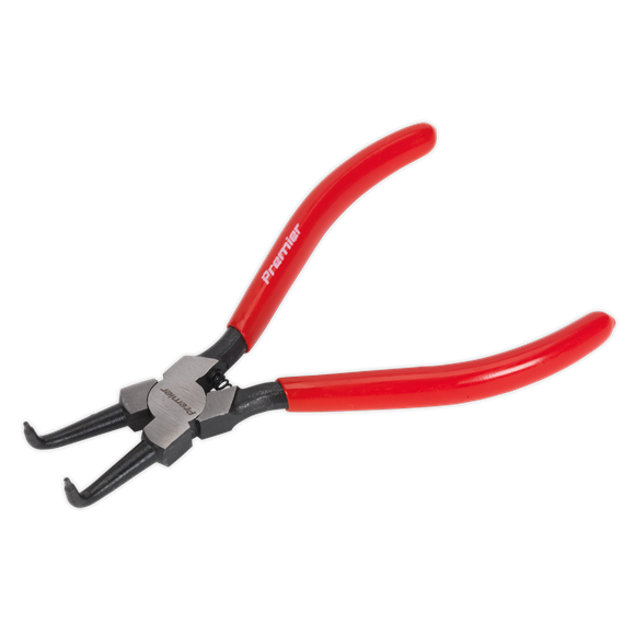 Sealey AK84543 Circlip Pliers Internal Bent Nose 180mm