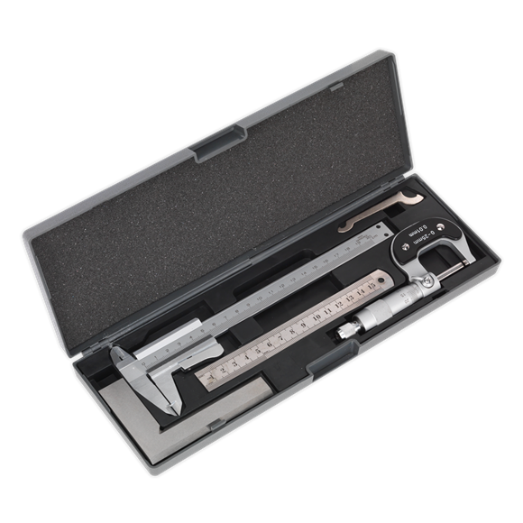 Sealey AK91SET Measuring Tool Set 4pc