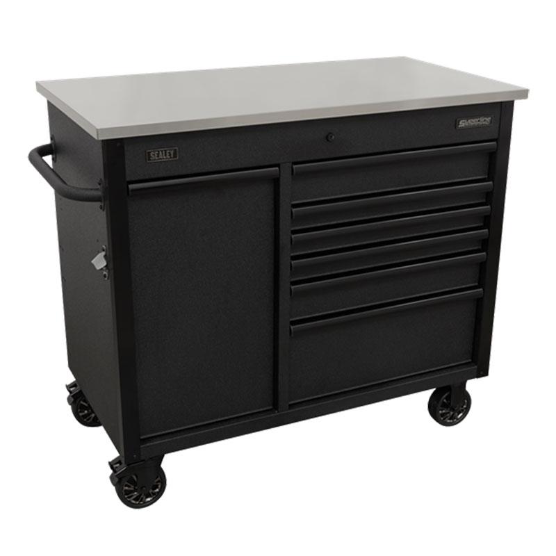 Sealey Mobile Tool Cabinet 1120mm with Power Tool Charging Drawer