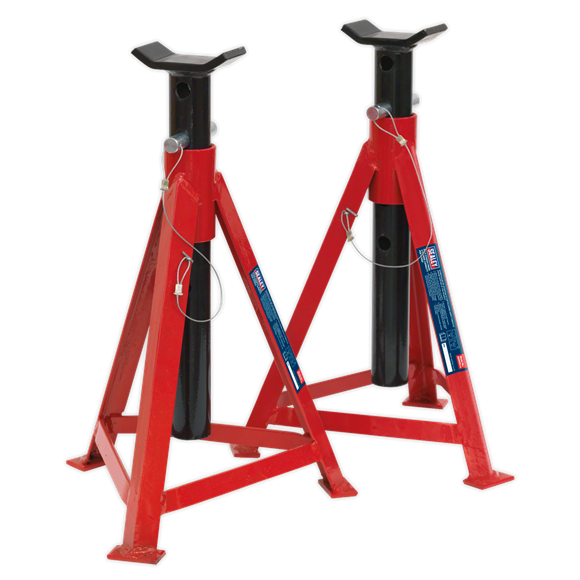 Sealey AS3000 Axle Stands (Pair) 2.5tonne Capacity per Stand Medium Height