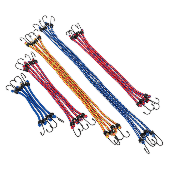 Sealey BCS20 Elastic Cord Set 20pc