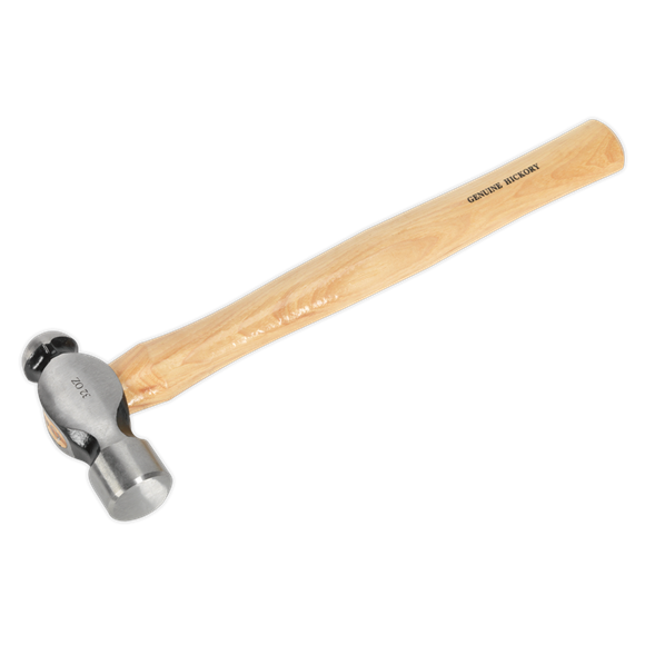 Sealey BPH32 Ball Pein Hammer 2lb Hickory Shaft