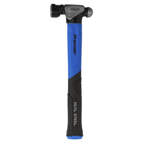 Sealey BPHG16 Ball Pein Hammer with Fibreglass Shaft 16oz