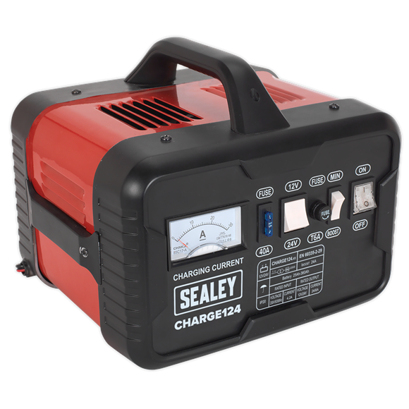 Sealey CHARGE124 Battery Charger 28Amp 12/24V 230V