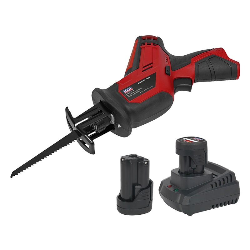 Sealey CP1208KIT Cordless Reciprocating Saw 12V - 2 Batteries