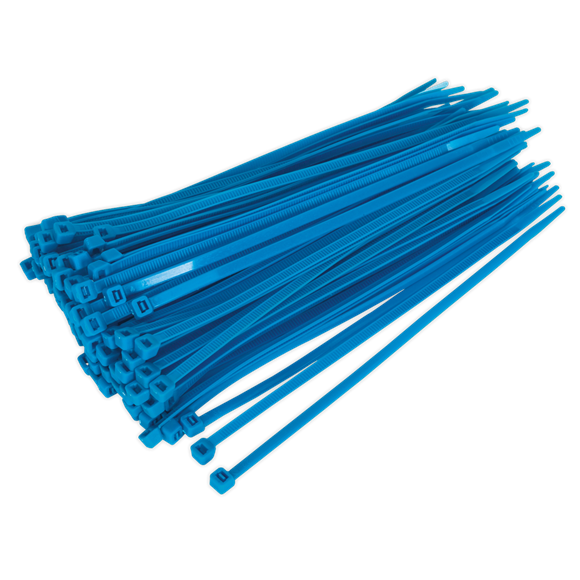 Sealey CT20048P100B Cable Tie 200 x 4.8mm Blue Pack of 100