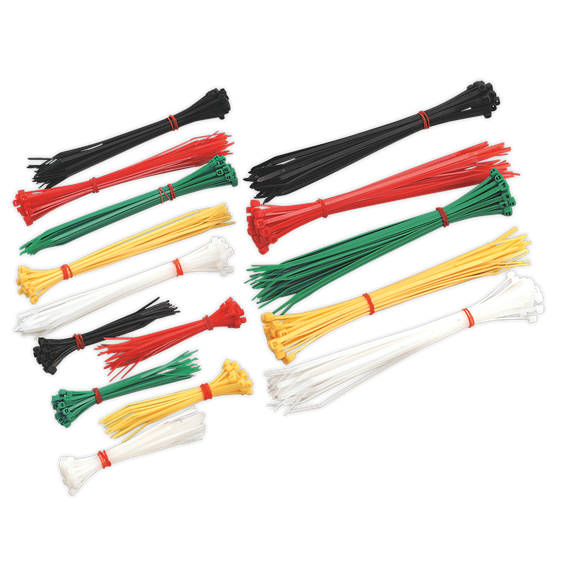 Sealey CT375 Cable Tie Assortment Pack of 375