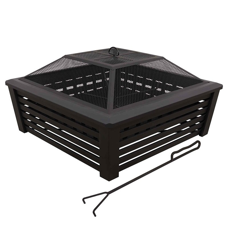 Dellonda 35 Square Outdoor Fire Pit
