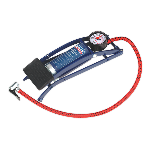 Sealey FP1 Foot Pump Single Barrel