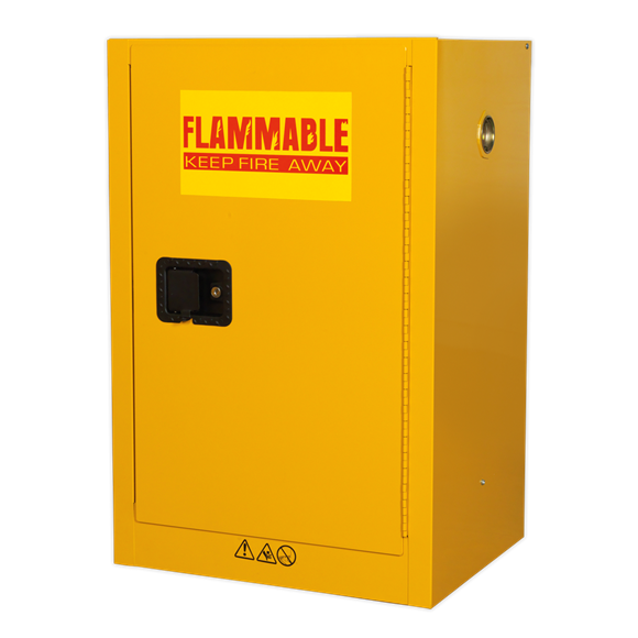 Sealey FSC07 Flammables Storage Cabinet 585 x 455 x 890mm