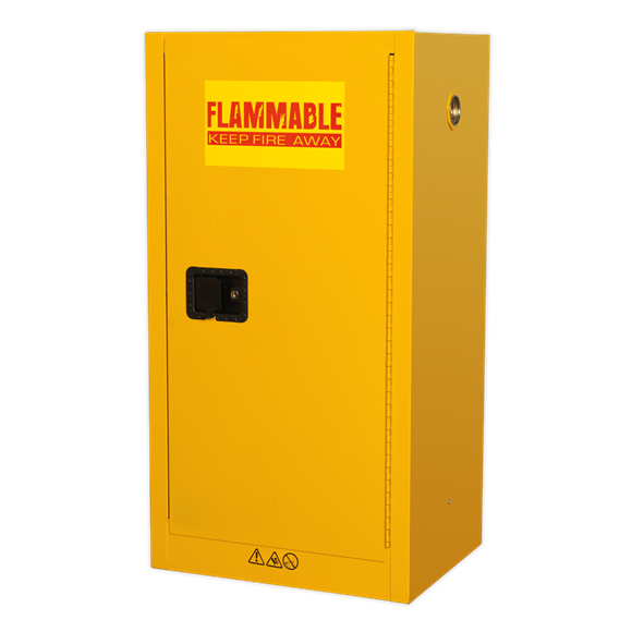 Sealey FSC08 Flammables Storage Cabinet 585 x 460 x 1120mm