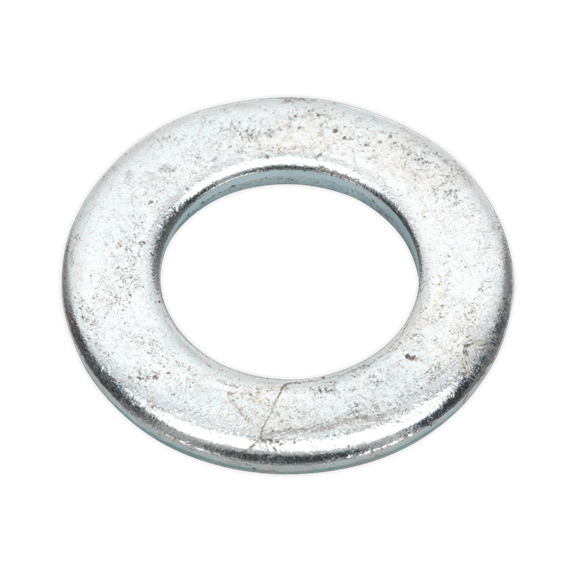 Sealey FWA2037 Flat Washer DIN 125 M20 x 37mm Form A Zinc Pack of 50