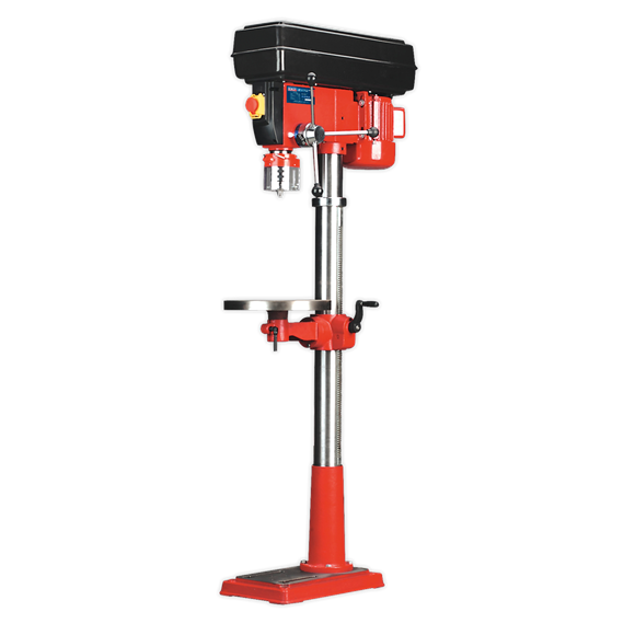 Sealey GDM200F Pillar Drill Floor 16-Speed 1630mm Height 650W/230V