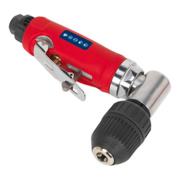 Sealey GSA231 Air Angle Drill with Ø10mm Keyless Chuck