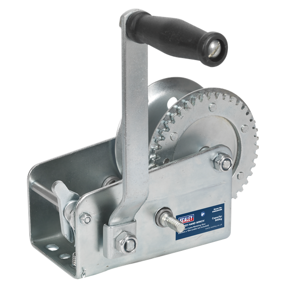 Sealey GWE2000M Geared Hand Winch 900kg Capacity