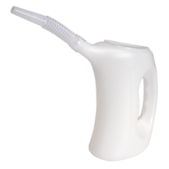 Sealey J2F Measuring Jug with Flexible Spout 2L