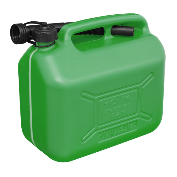 Sealey JC10PG Fuel Can 10L - Green