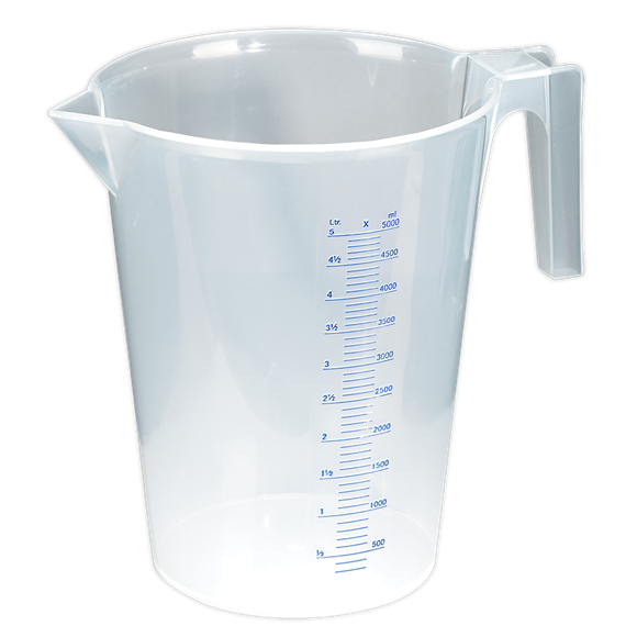 Sealey JT5000 Measuring Jug Translucent 5L