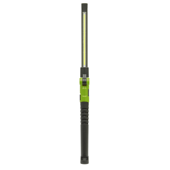 Sealey LED01G Rechargeable Slim Folding Pocket Light 2 COB & 1 SMD LED - Green