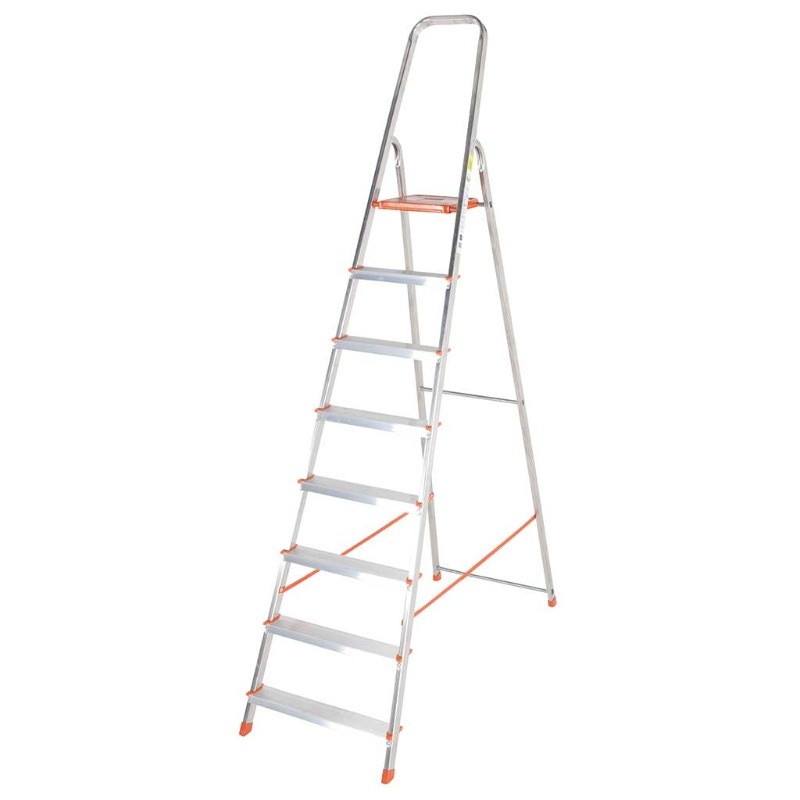 TB Davies 1212-008 8 Tread Light-Duty Platform Step Ladder