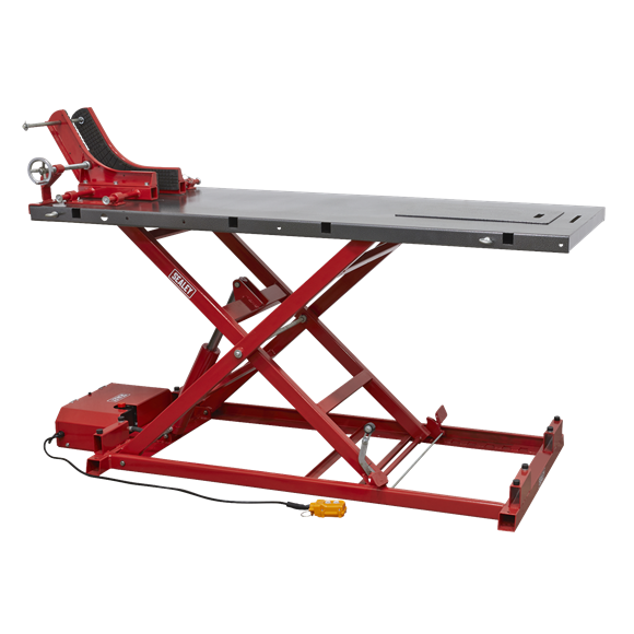 Sealey MC680E 680kg Heavy-Duty Motorcycle Lift - Electro/Hydraulic