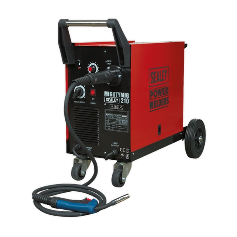 Sealey Professional Gas/No-Gas MIG Welder 210Amp with Euro Torch