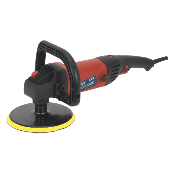 Sealey MS875PS Sander/Polisher Ø180mm Variable Speed 1200W/230V