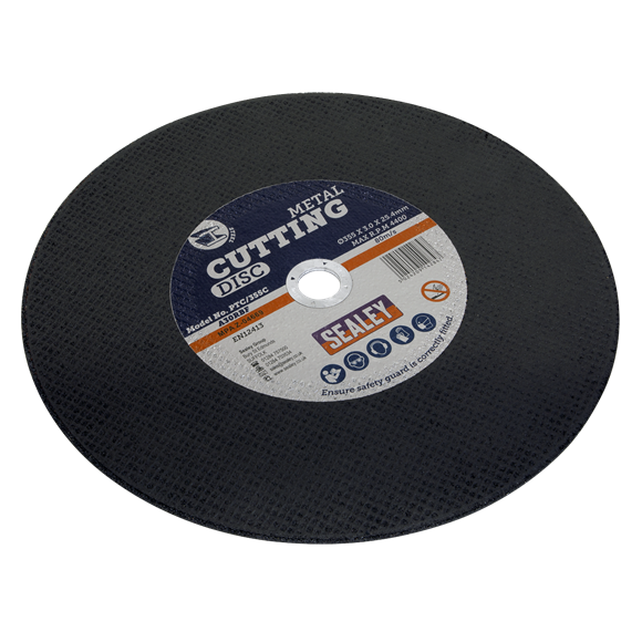 Sealey PTC/355C Cutting Disc Ø355 x 3mm Ø25.4mm Bore