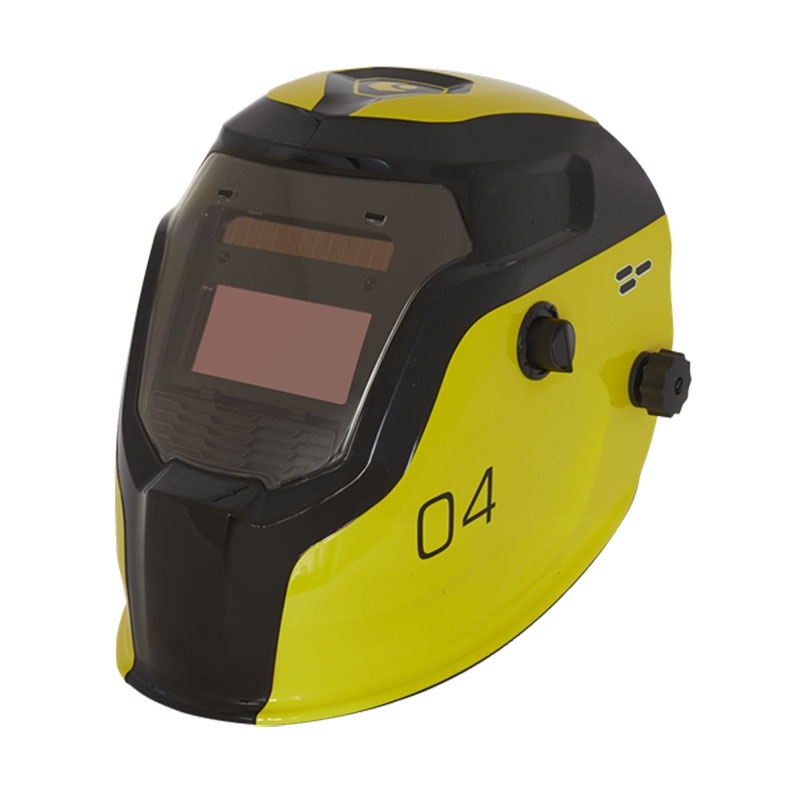 Sealey PWH4 Auto Darkening Welding Helmet Shade 9-13 - Yellow