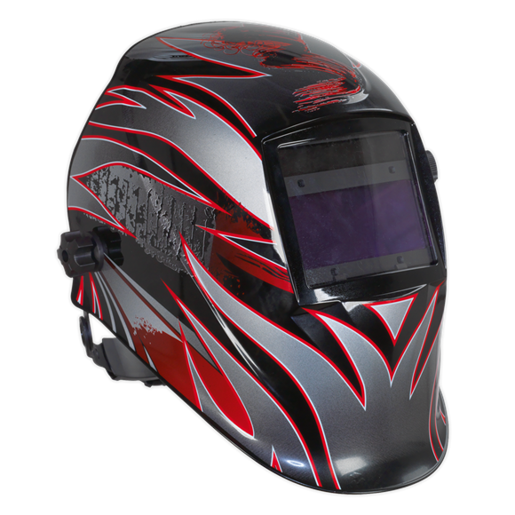 Sealey PWH600 Welding Helmet Auto Darkening Shade-  9-13