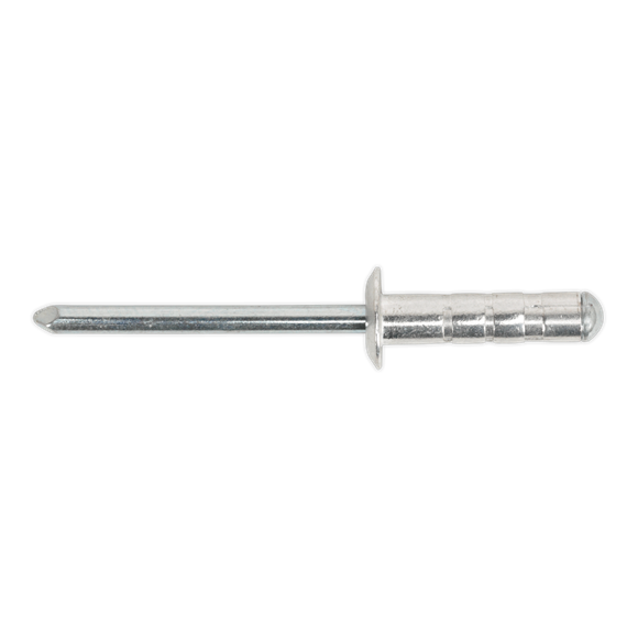 Sealey RM3213S Aluminium Multi-Grip Rivet Standard Flange 3.2 x 13mm Pack of 200