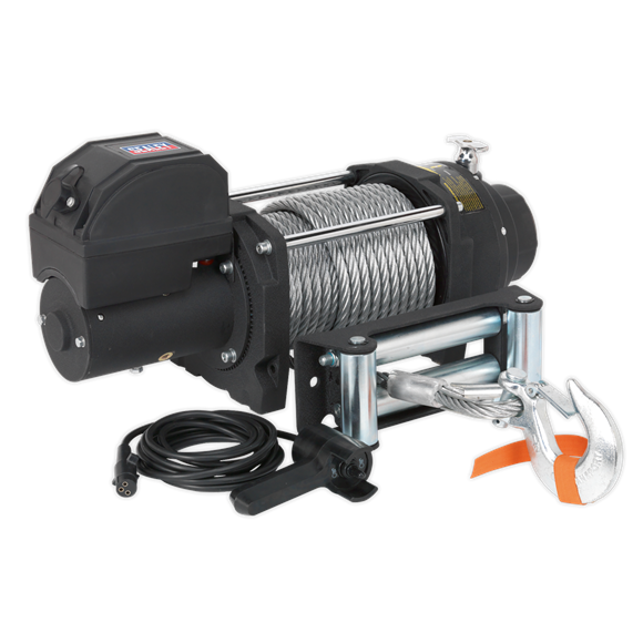 Sealey RW8180 Recovery Winch 8180kg (18000lb)Line Pull 12V Industrial