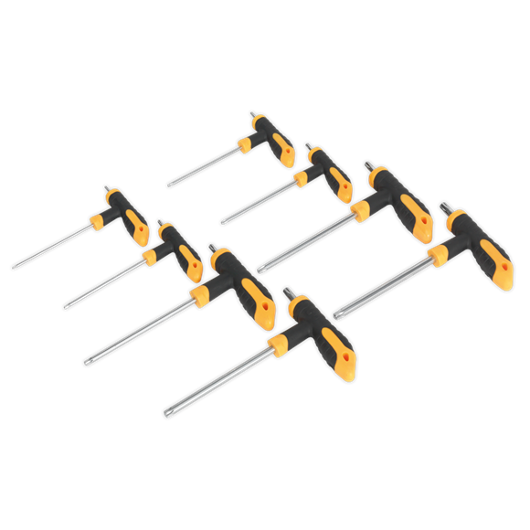 Sealey S01070 T-Handle TRX-Star* Key Set 8pc