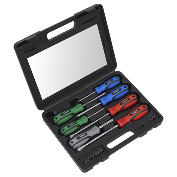 Sealey S0923 Screwdriver Set 21pc with Storage Case