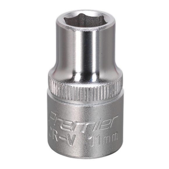 Sealey S1211 WallDrive® Socket 11mm 1/2