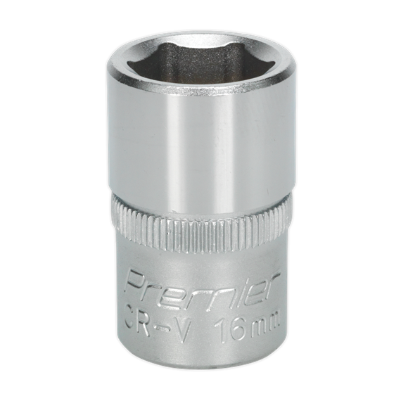 Sealey S1216 WallDrive® Socket 16mm 1/2