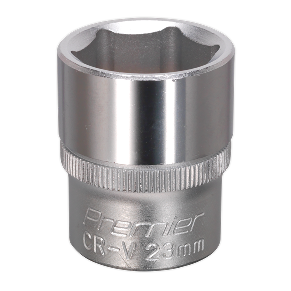 Sealey S1223 WallDrive® Socket 23mm 1/2