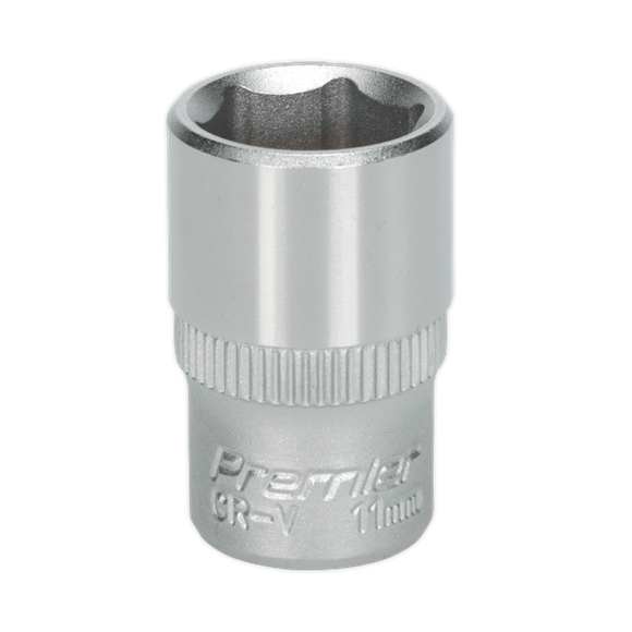 Sealey S1411 WallDrive® Socket 11mm 1/4