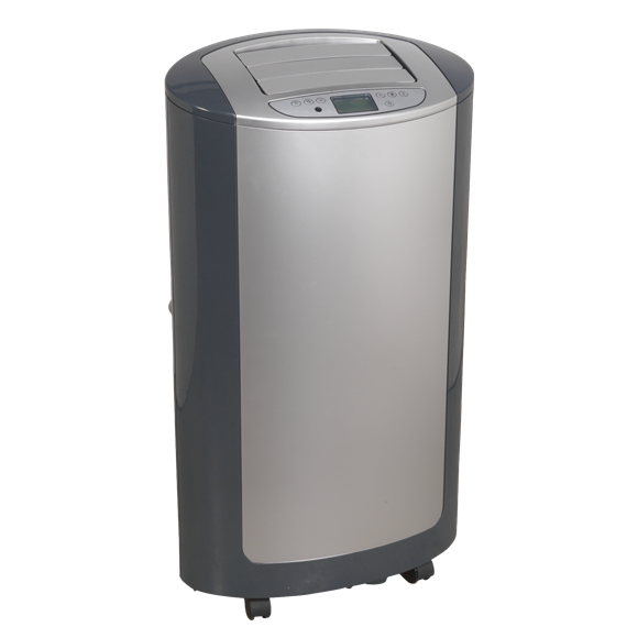 Sealey SAC12000 Air Conditioner/Dehumidifier/Heater 12,000Btu/hr