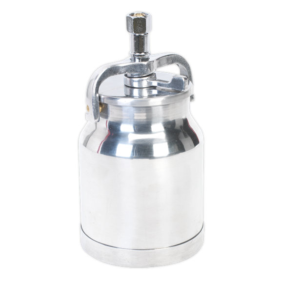 Sealey SC138 Alloy Paint Pot with Cam-Action Lid 1L
