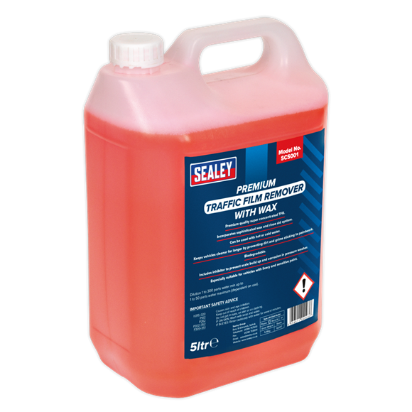 Sealey SCS001 TFR Premium Detergent with Wax Concentrated 5L