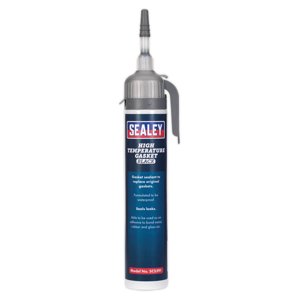 Sealey SCS591 High Temperature Gasket Sealant Black 200ml