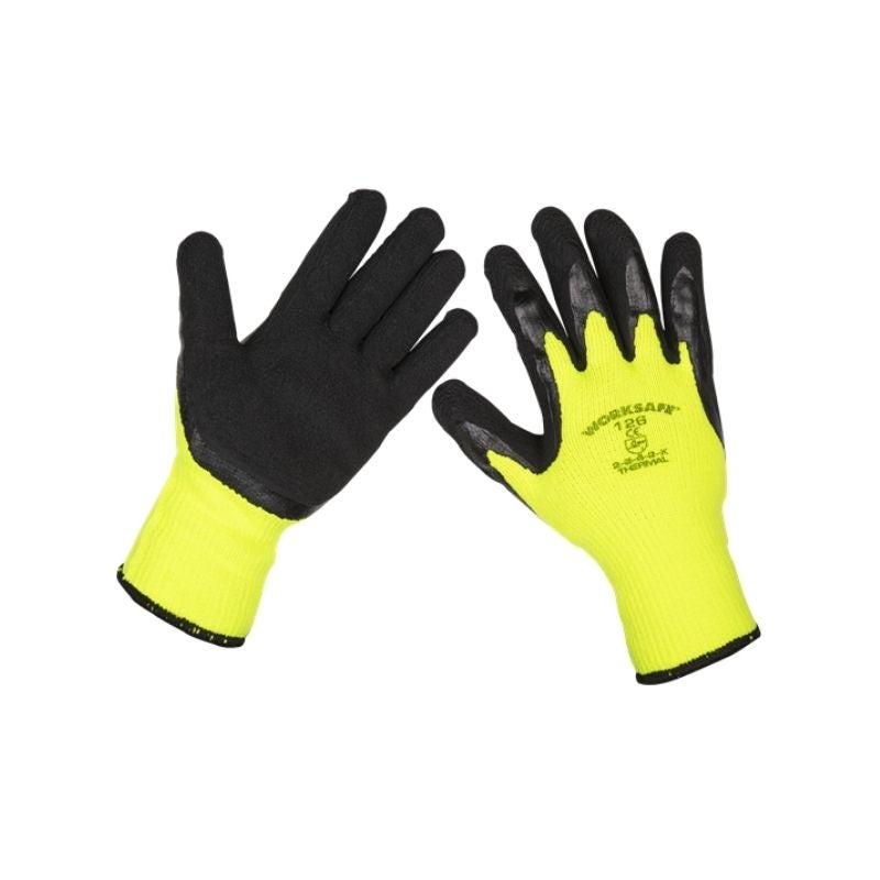 Sealey 2639578 Thermal Super Grip Gloves (Large) - Pack of 12 Pairs