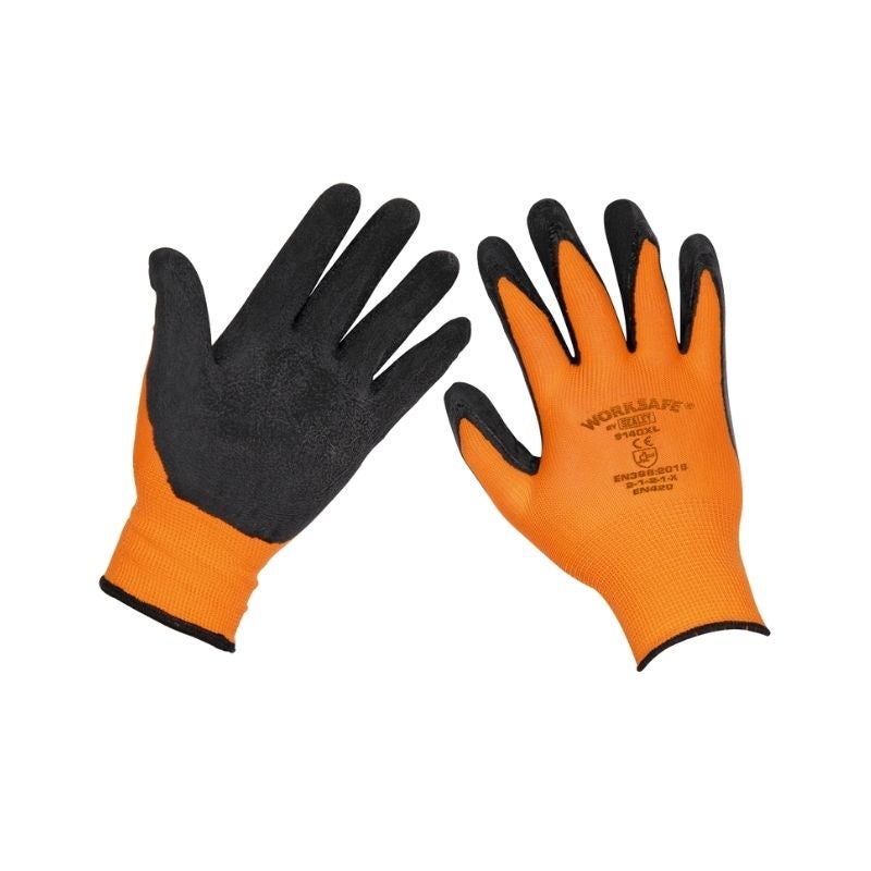 Sealey 9140XL/B120 Foam Latex Gloves (X-Large) - Pack of 120 Pairs