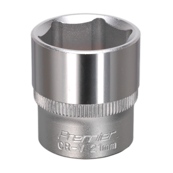 Sealey S3821 WallDrive® Socket 21mm 3/8