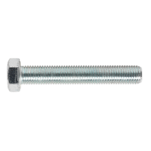 Sealey SS16100 HT Setscrew M16 x 100mm 8.8 Zinc Pack of 5